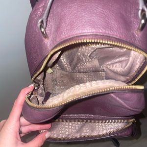 Purple kate spade backpack